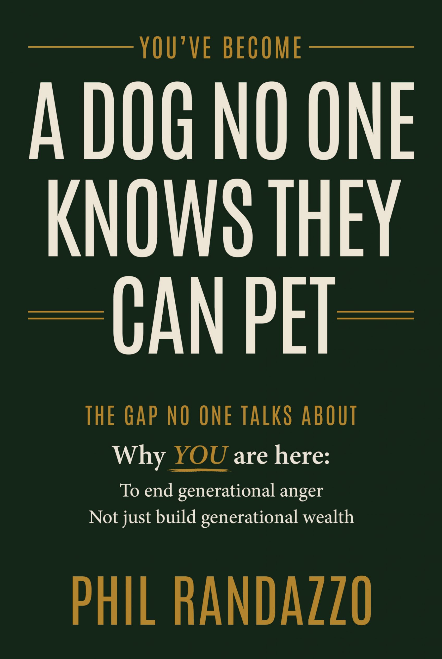 A Dog No One Knows they Can Pet book cover.