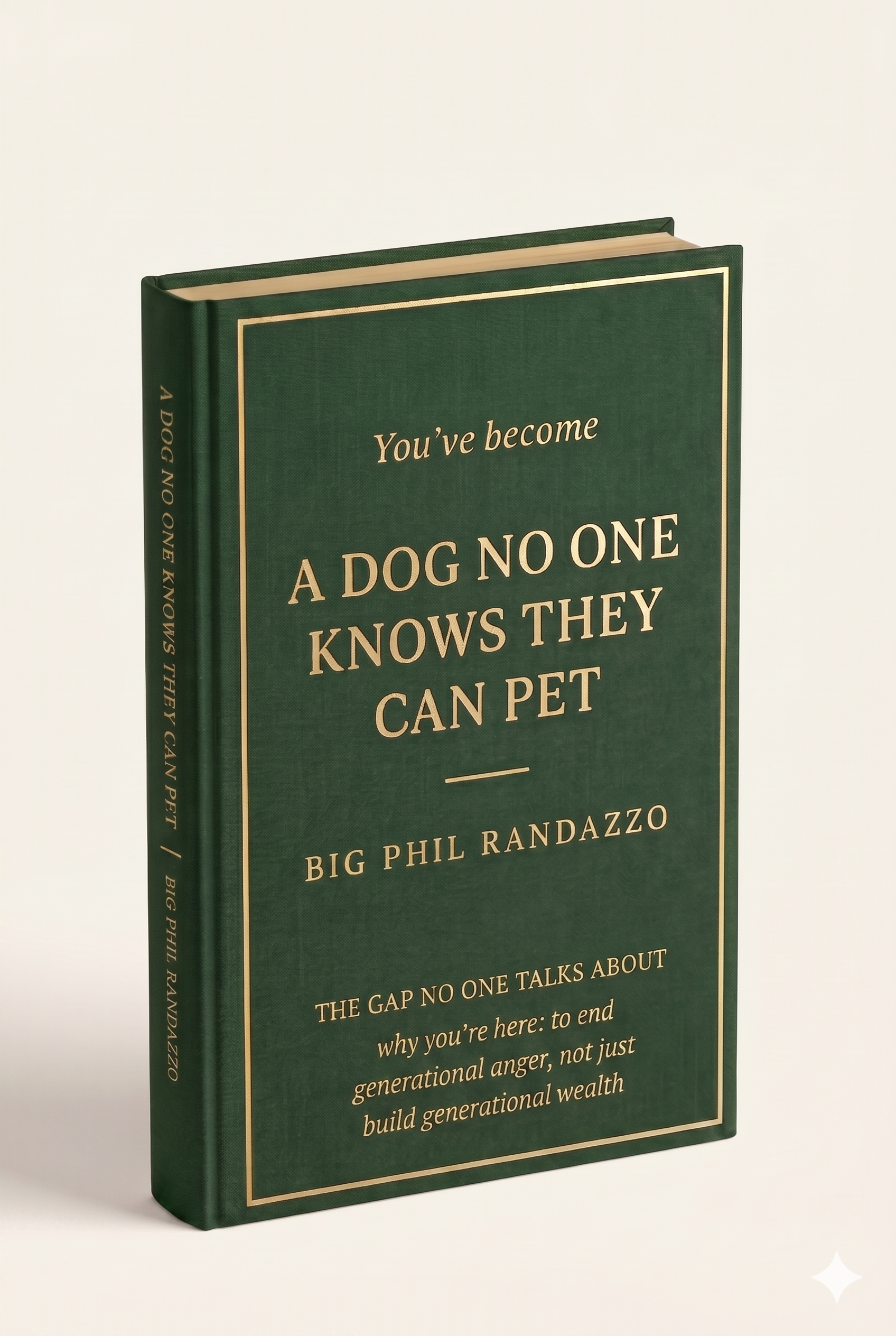 You've become a dog no one knows they can pet